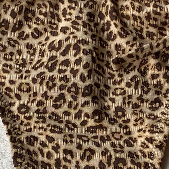 New! Free People x Thrills mild animal print string bikini bottom 19034 - Picture 8 of 11